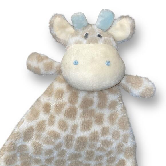 Demdaco Lovey Giraffe Baby Security Blanket Rattle Colby Plush Nursery 14" - Picture 2 of 8